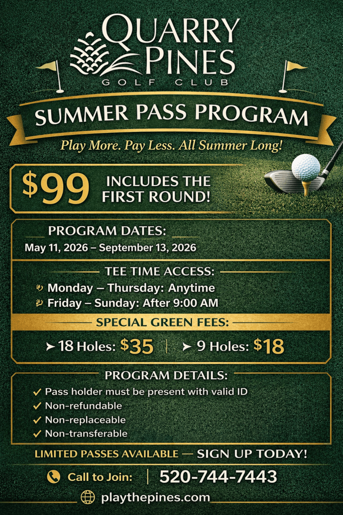 Updated Summer Pass Program Flyer